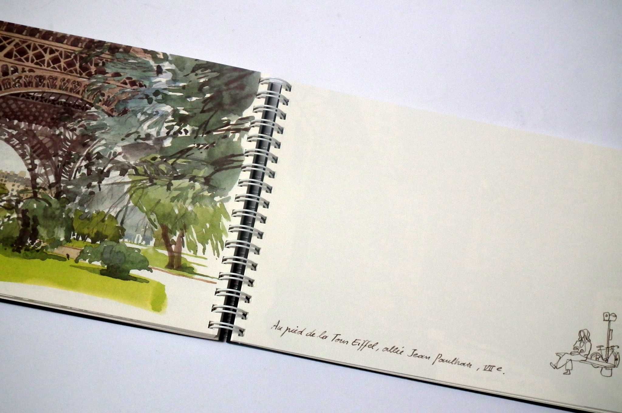 Sketchbook de viagem da Louis Vuitton, com caixa. Envio gratuito.