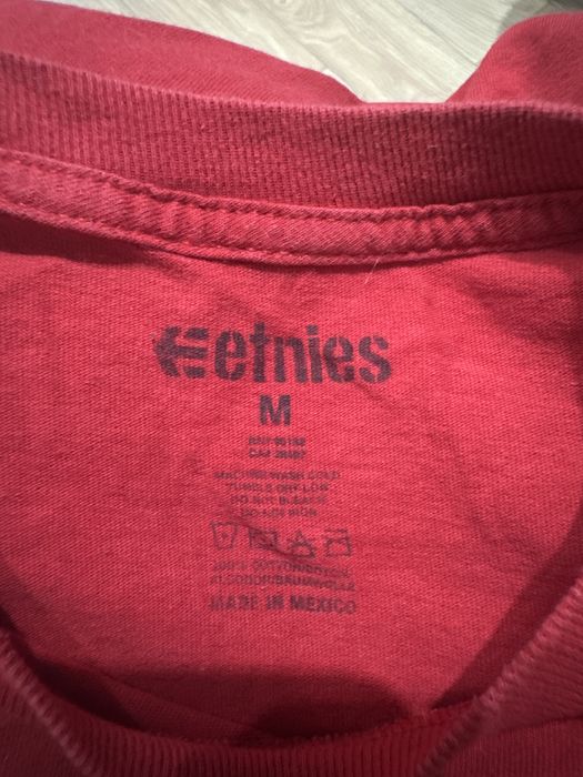 T-shirt męski chłopięcy streetwear, koszulka męska Etnies, M