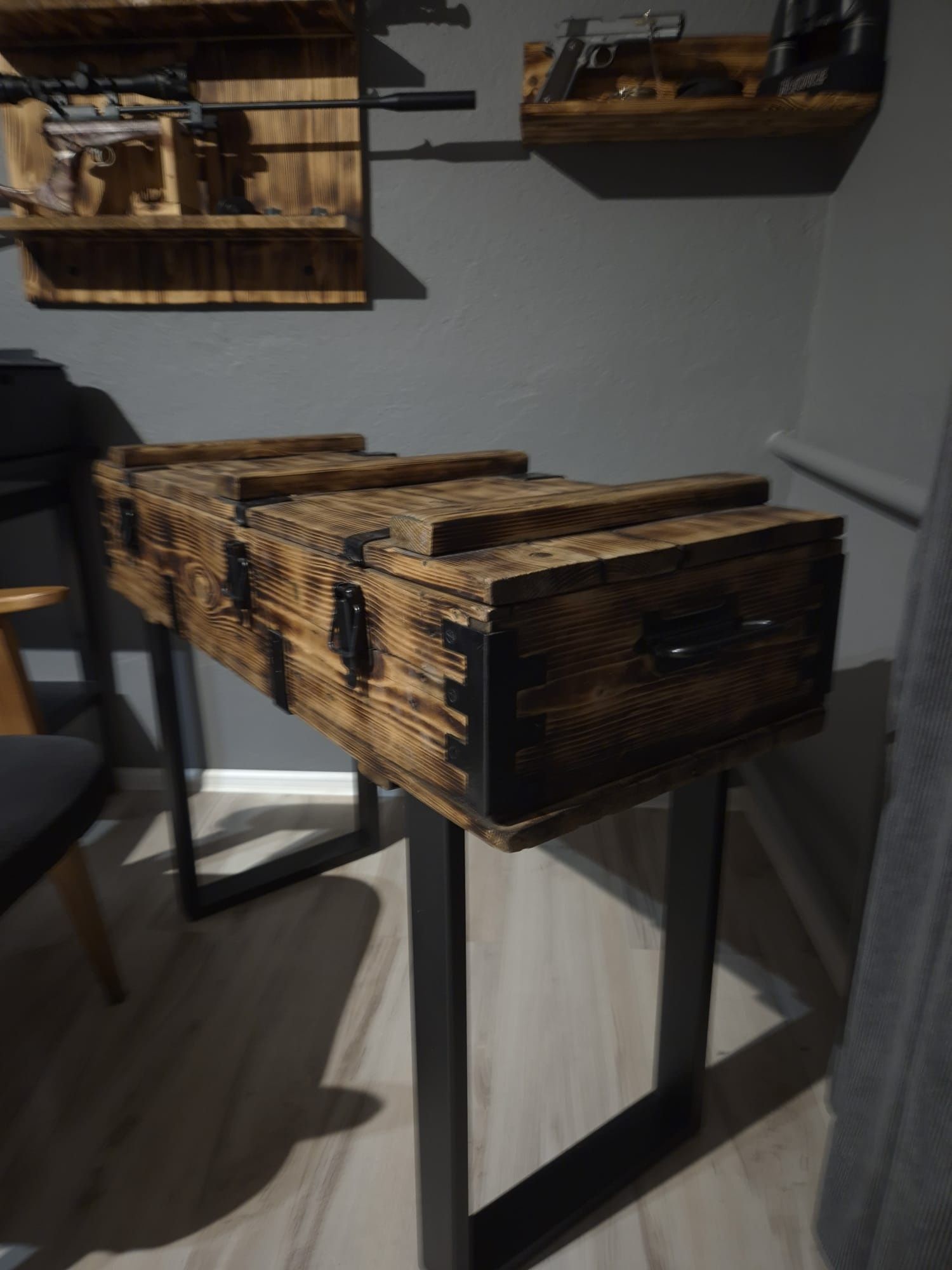 toaletka stolik konsola loft