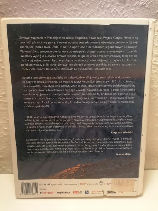 Bernadette McDONALD 8000 ZIMĄ