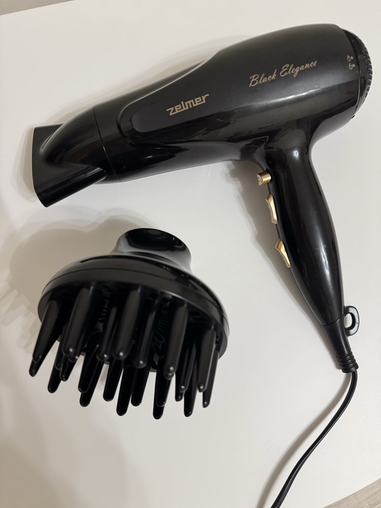 Фен для волосся Zelmer Black Elegance