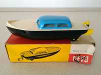stara zabawka PRL statek łódź motorówka GDR DDR stare zabawki retro
