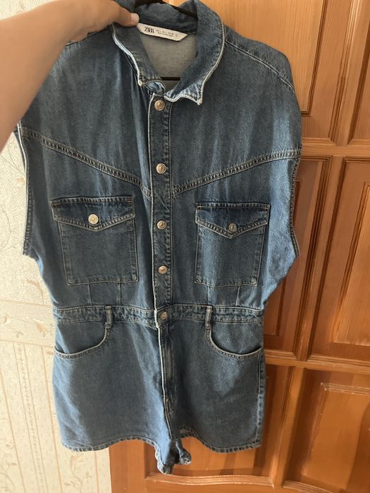 Продам котоновий комбінезон zara, L.