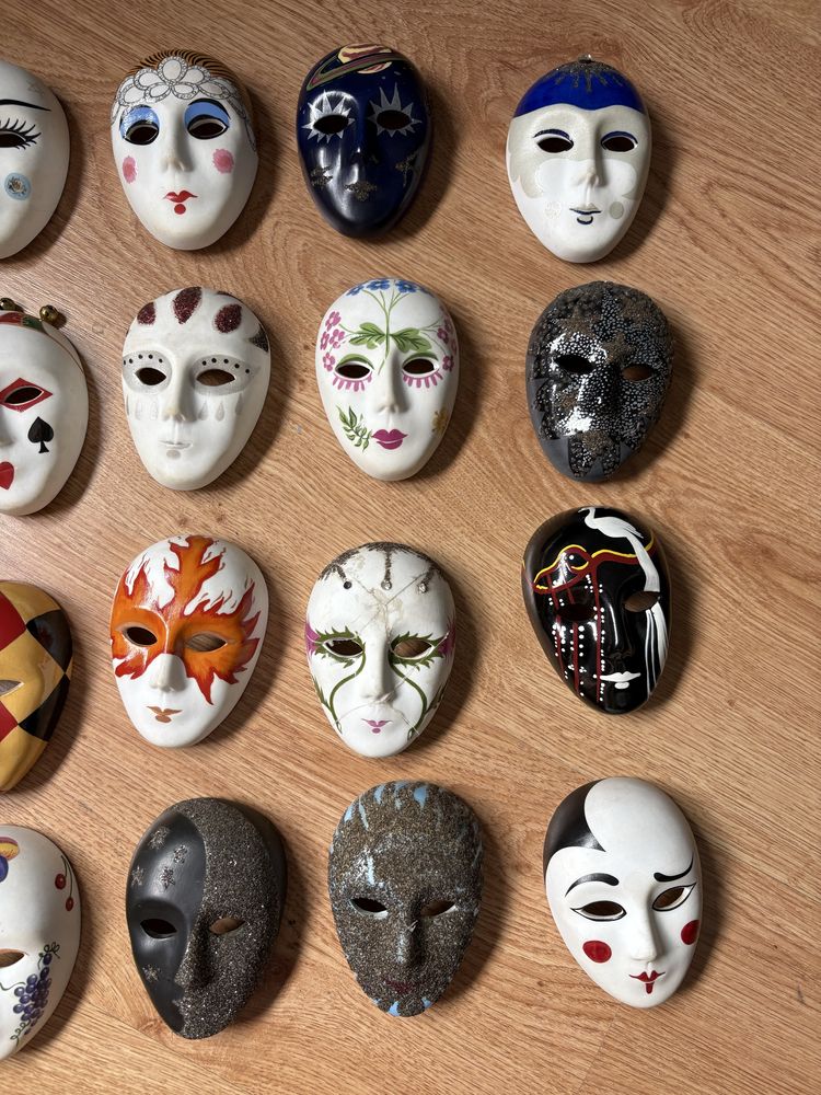 Mascaras decorativas - Edição limitada