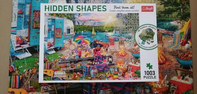 Puzzle Trefl Hidden Shapes kompletne