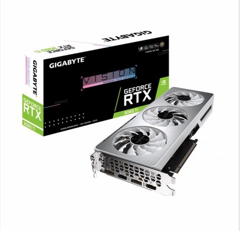 Видеокарта Gigabyte GeForce RTX 3060 Ti VISION OC LHR 8GB GDDR6 новая