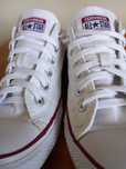 Converse All Star białe buty trampki niskie klasyczne oryginał 41