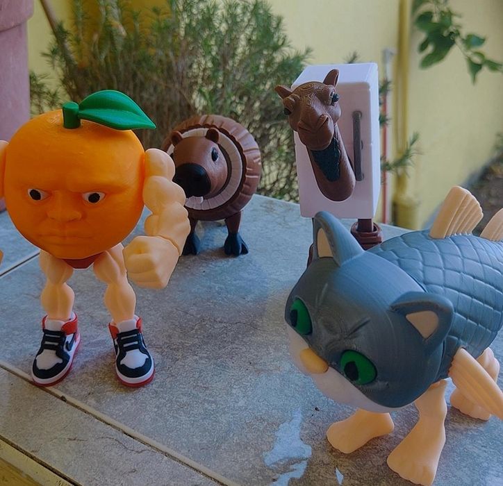 Bonecos brain rot italiano