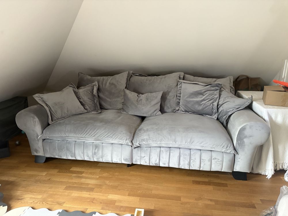 Duża szara Kanapa Sofa&Friends