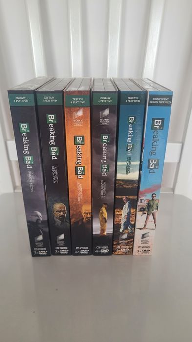 Breaking Bad DVD PL stan bardzo dobry/idealny
