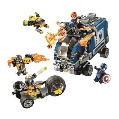 Конструктор Мстители: Нападение на грузовик Супер герои Super Heroes