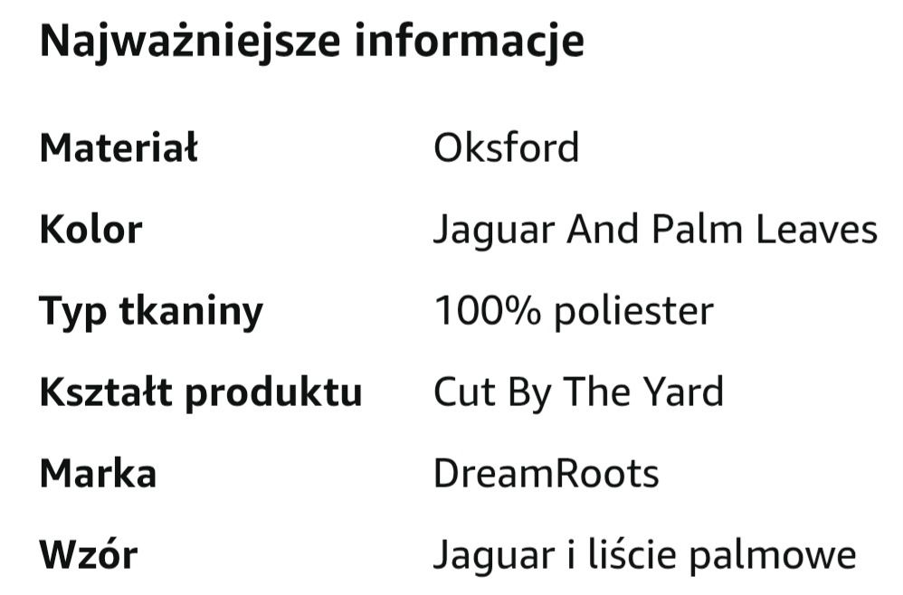 Materiał Oxford wodoodporny