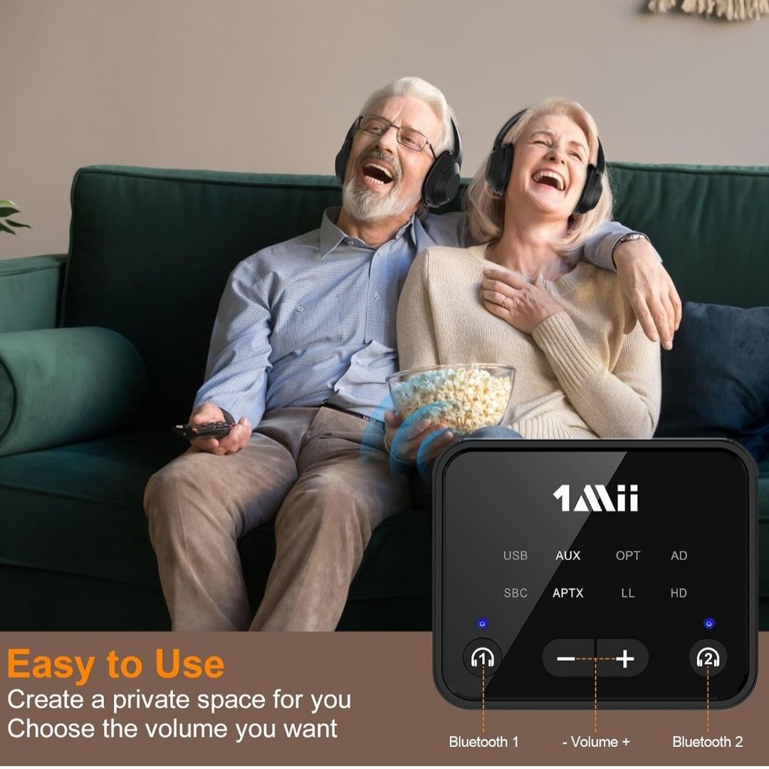 1Mii Nadajnik Bluetooth 5.3 do telewizora