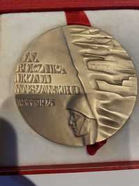 Medal XX rocznica Układu Warszawskiego 1975. Mennica Państwowa