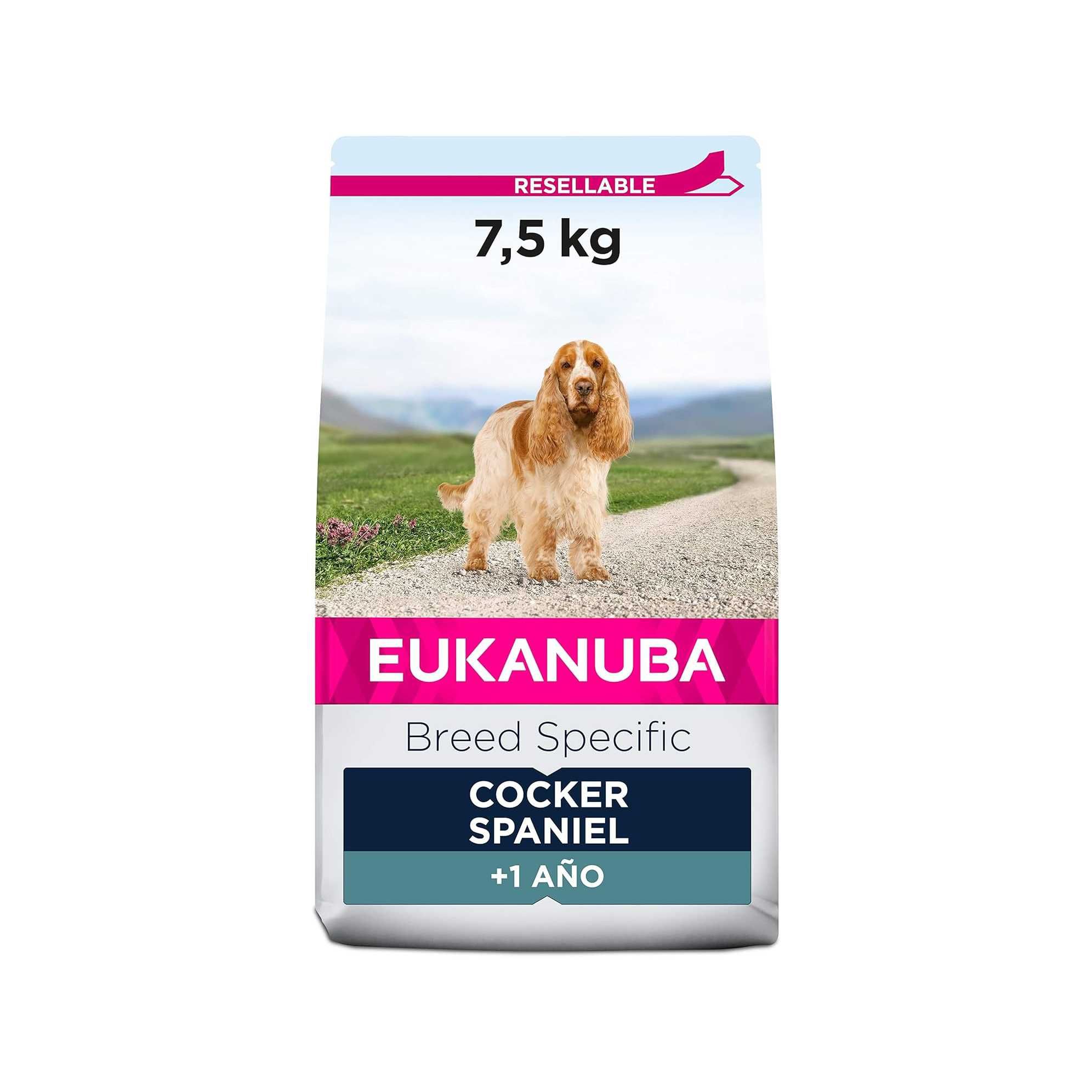 PORTES GRÁTIS - Eukanuba Cocker Spaniel 7.5kg