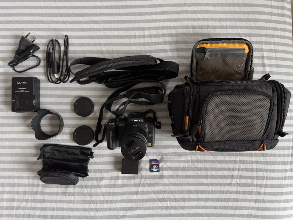 Фотоапарат Panasonic Lumix DMC-G10 14-42mm Kit Black