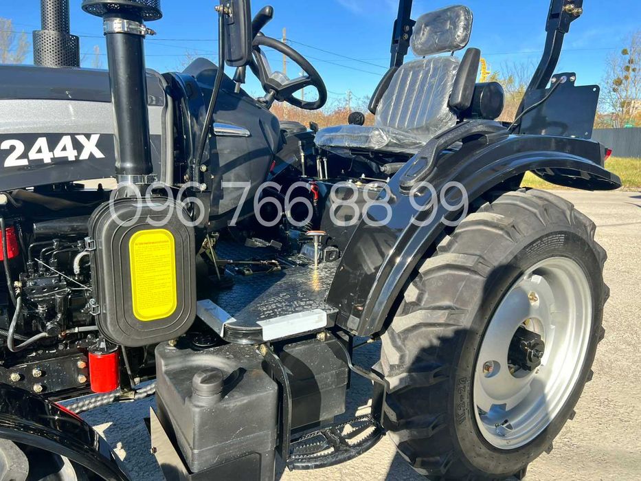 Мінітрактор ДМТЗ 244Х з Дашком РЕВЕРС Примусова гідравліка гарант 3 р