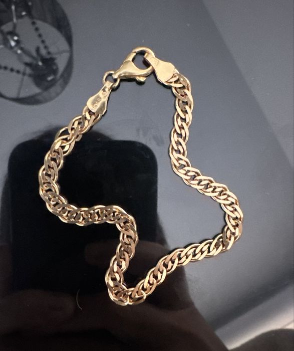 Złota bransoletka, złoto pr 585