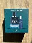 Acqua di Gio Profondo Giorgio Armani zestaw prezentowy + kosmetyczka