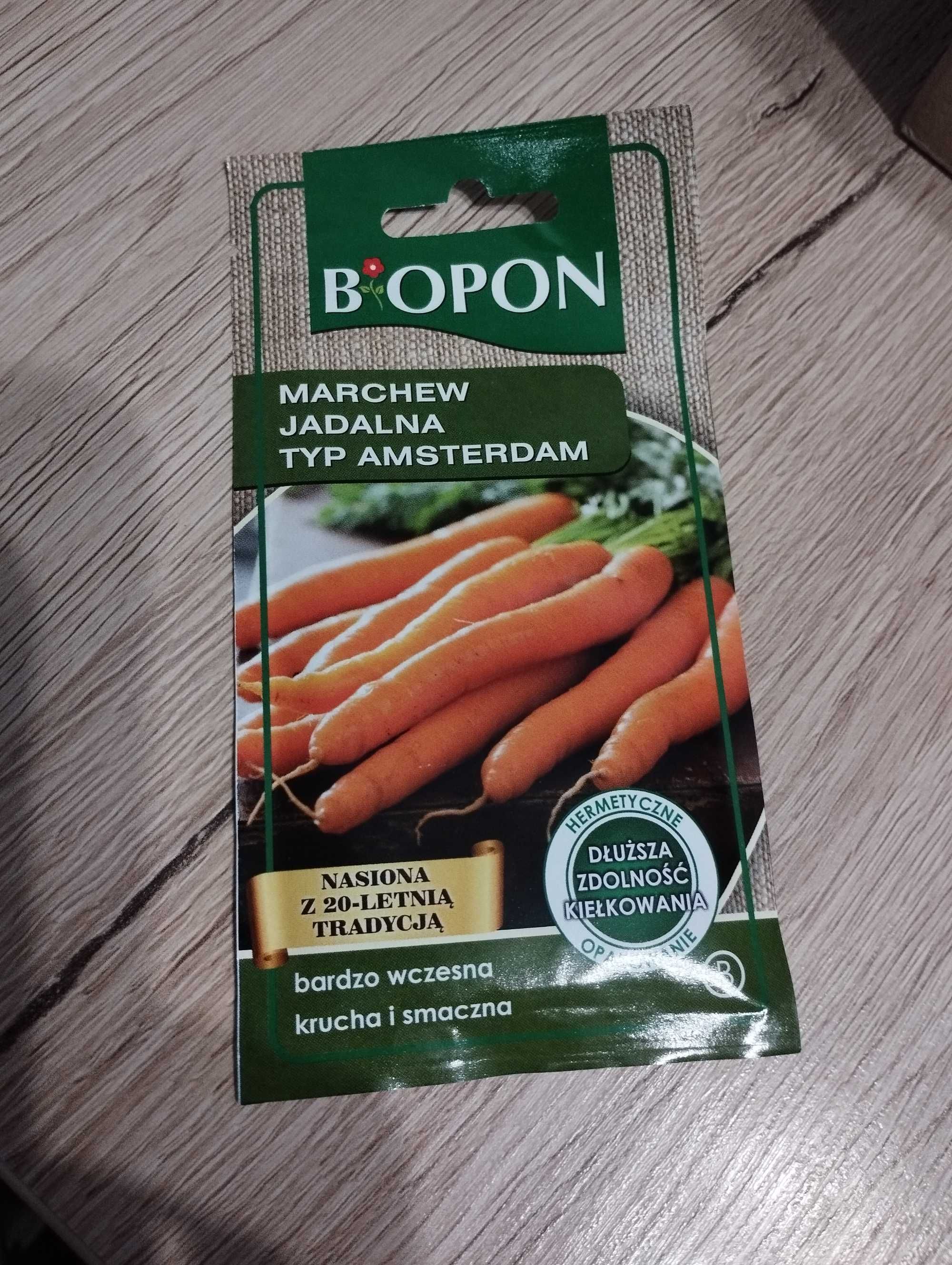 Bopon nasiona marchew Amsterdam