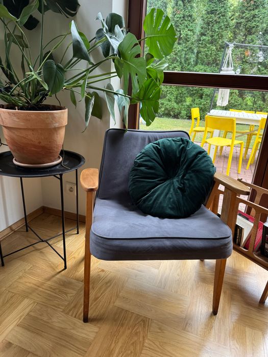 Fotel Chierowski PRL retro.