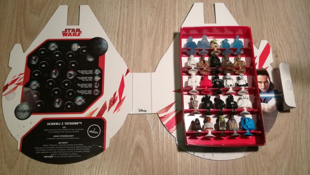 Stikeez Star Wars z albumem, komplet