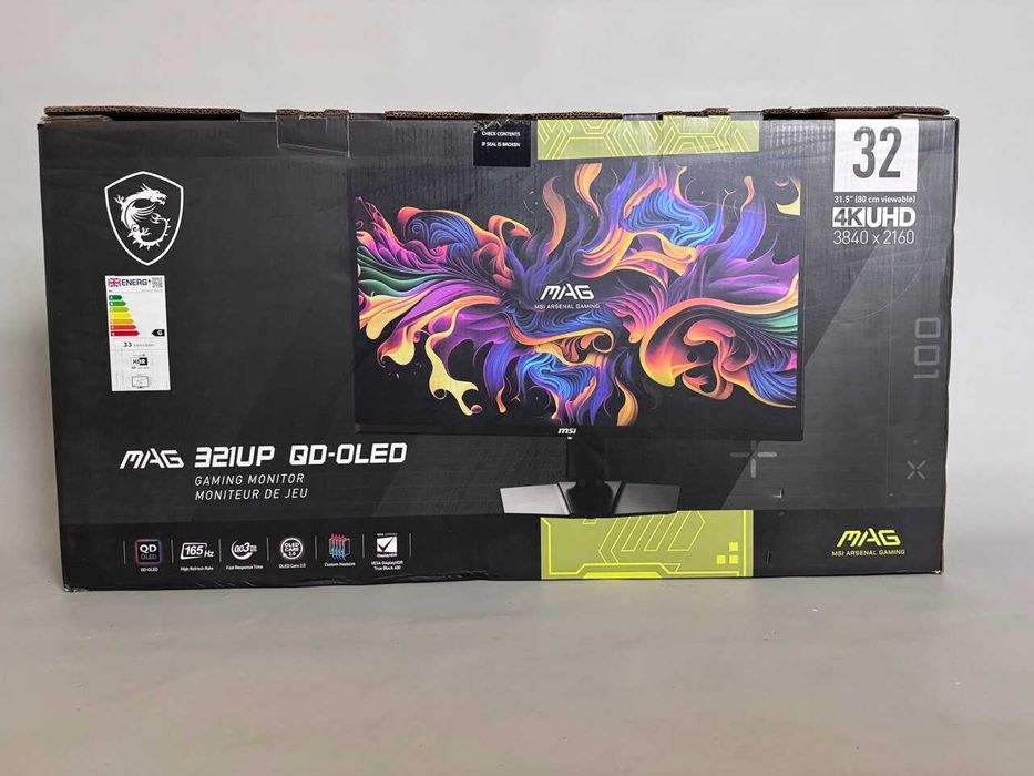 Монитор MSI MAG 321UP QD-OLED 1 шт. NEW!