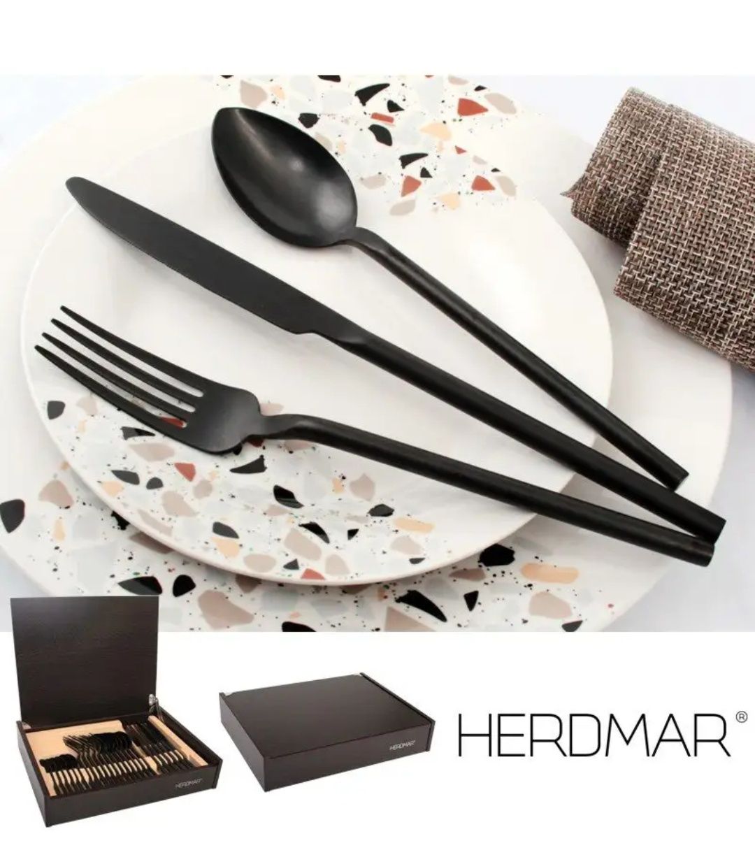 Herdmar - Elegante faqueiro com 24 peças