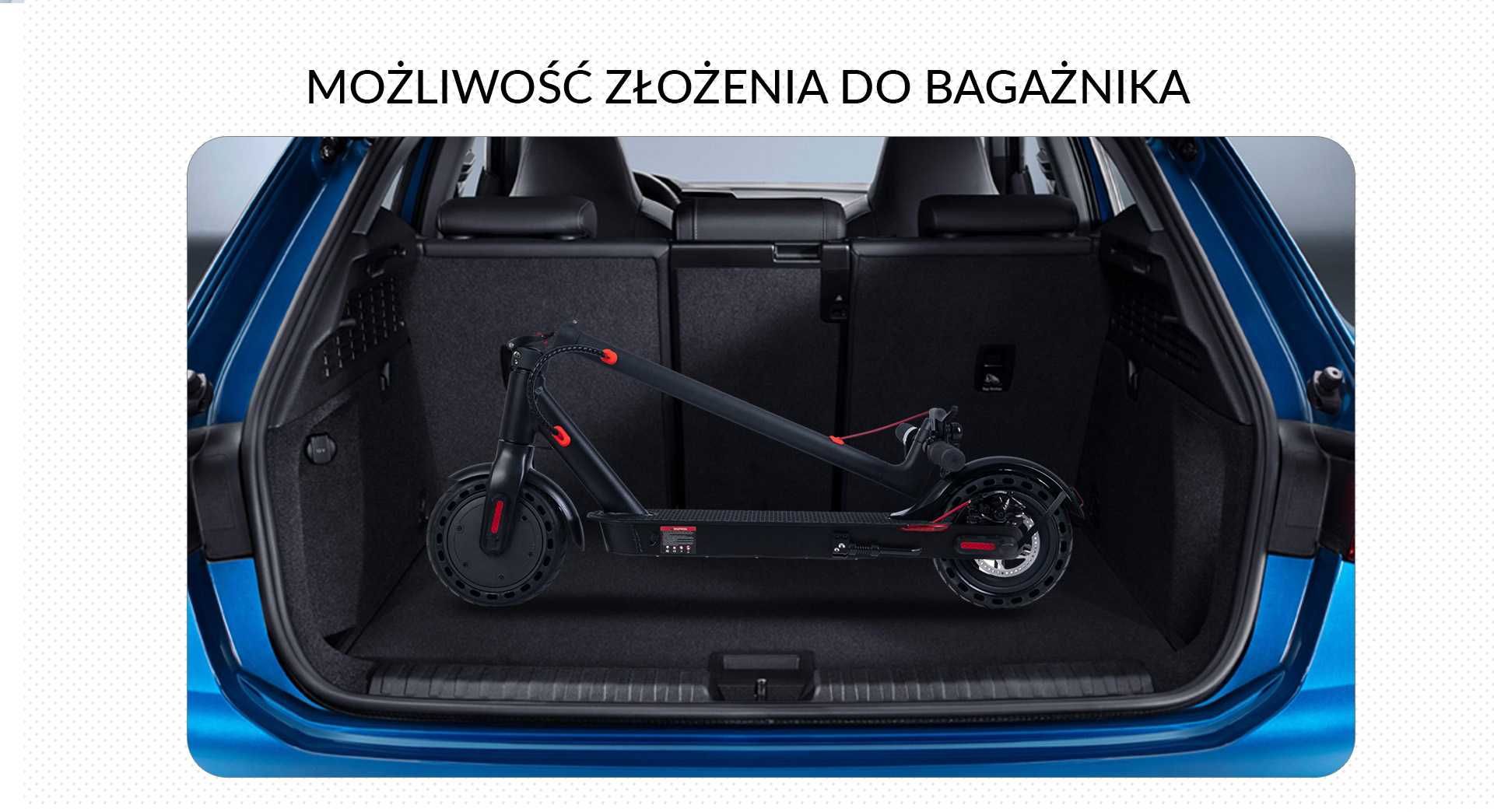 Hulajnoga elektryczna WENSLI model E9pro 300W 6Ah 25km/h