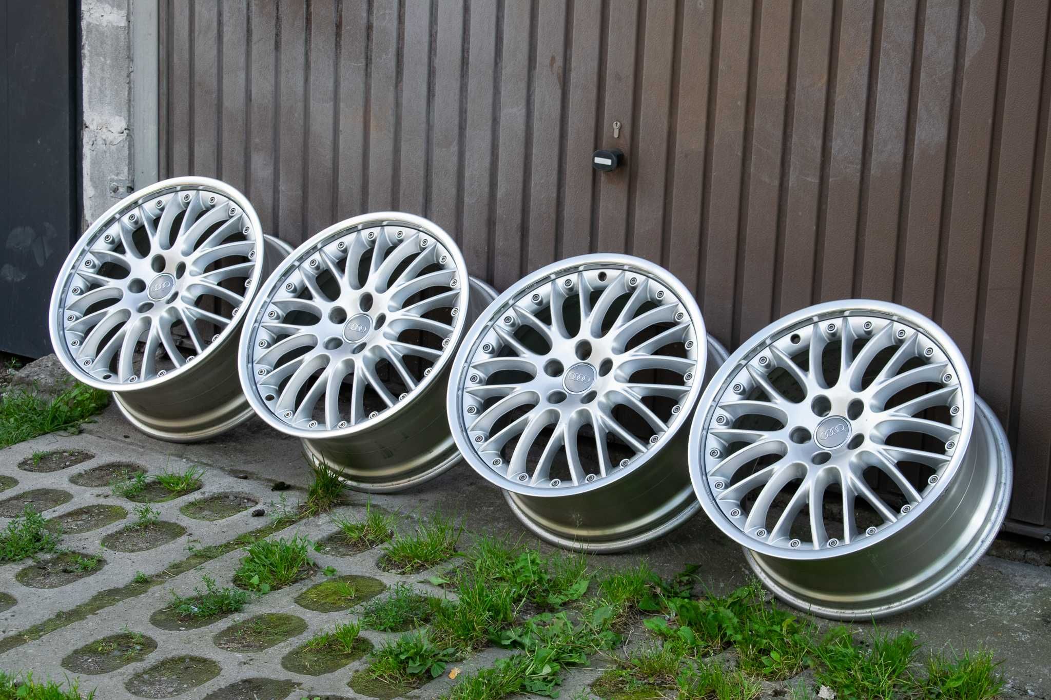 Felgi Speedline, 19", 5x112, skręcane, bdb. stan (BBS RS, OEM AUDI)