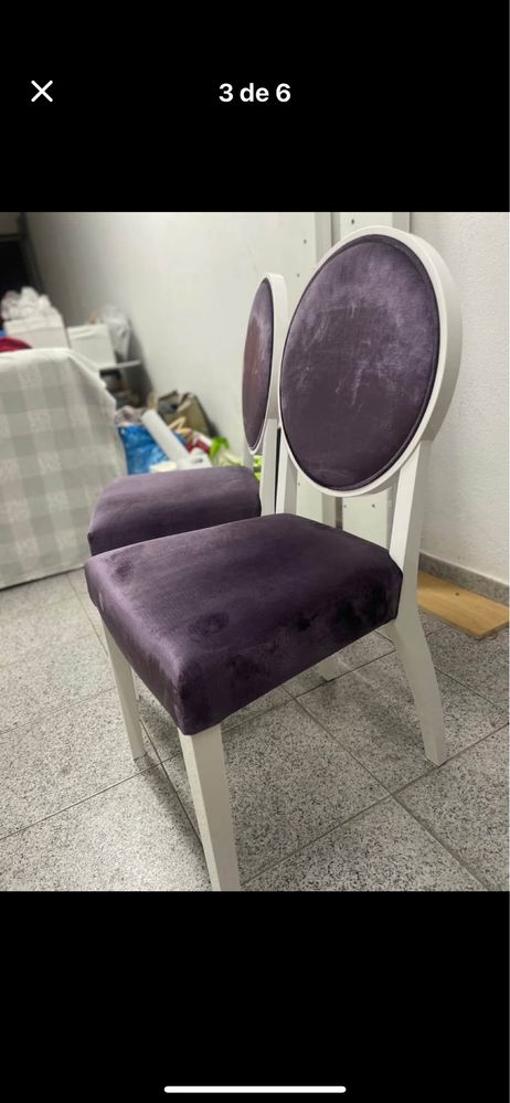 Cadeiras de sala de jantar