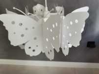 Lampa Ikea motylek