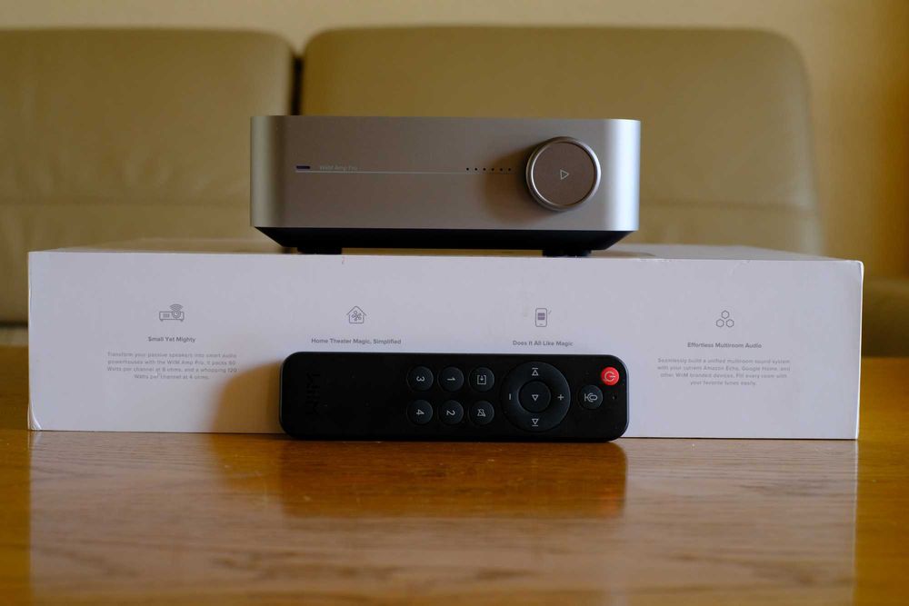 Wiim Amp PRO - Wzmacniacz sieciowy - TIDAL Spotify HDMI