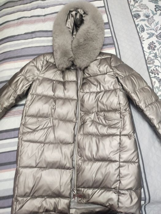 Пальто пуховик женский