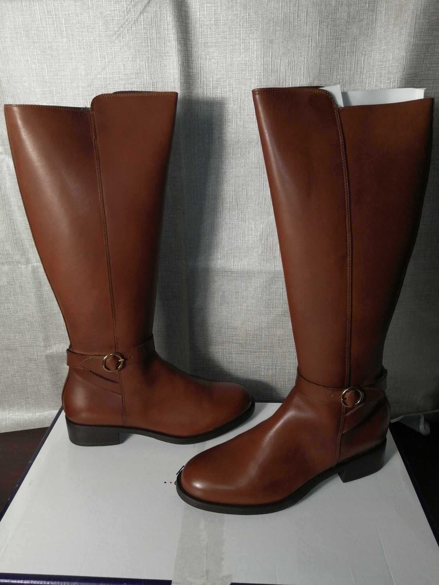 ANDRE Illimite Nowe Kozaki Damskie Wysokie 41 Oryginalne Buty Oficerki