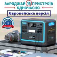 (Распродажа!) Зарядная станция Ecoplay 2400w 2048wh Lifepo4 (ЕВРОПЕЙ