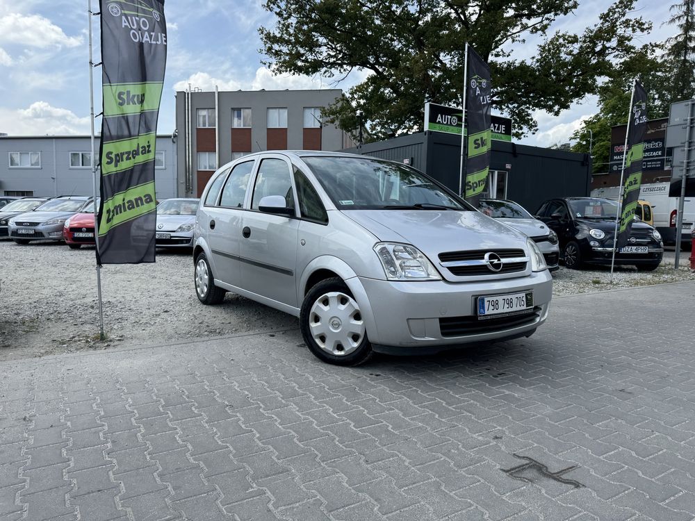 Opel Meriva 1.7d// klima// el.szyby// opłaty //niezawodny//zamiana