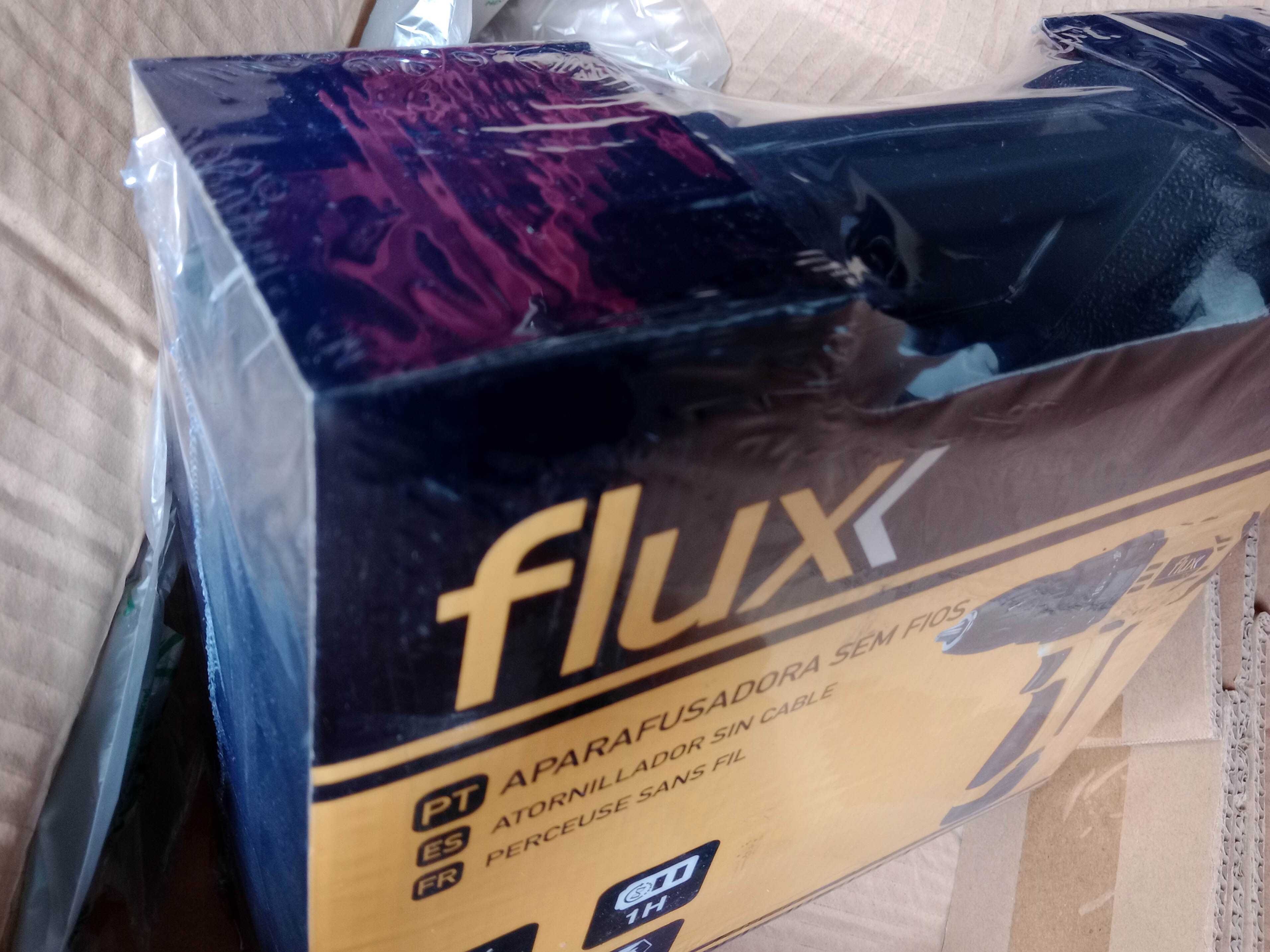APARAFUSADORA FLUX sem fios 12v 2x2,0AH lítio - NOVA
