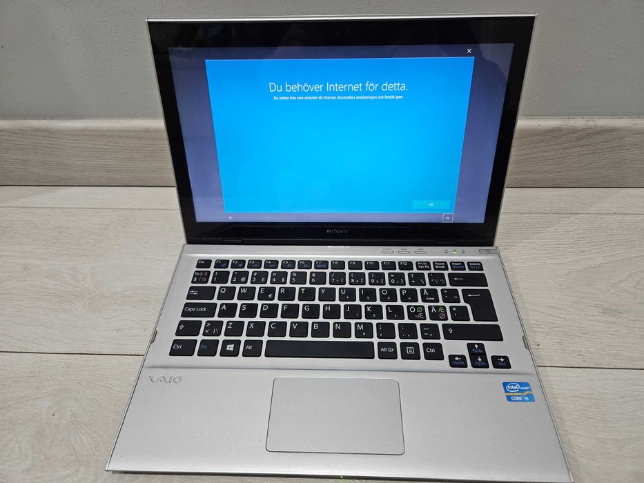 Laptop Sony Vaio SVT131B11M I5 dotykowy ekran Win 10