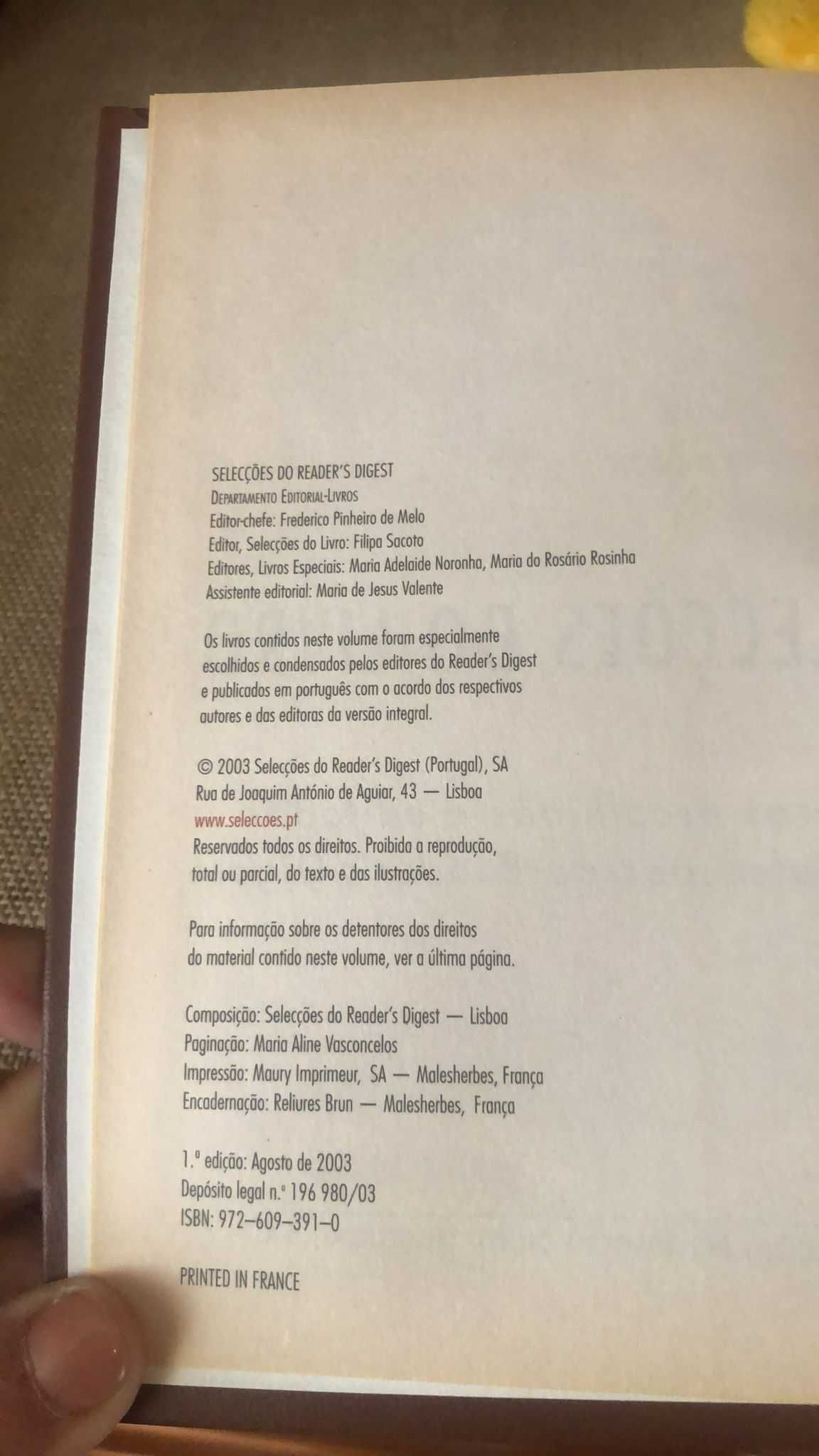 Reader's Digest [Voo para a Liberdade, O Ano dos Cães, ...]