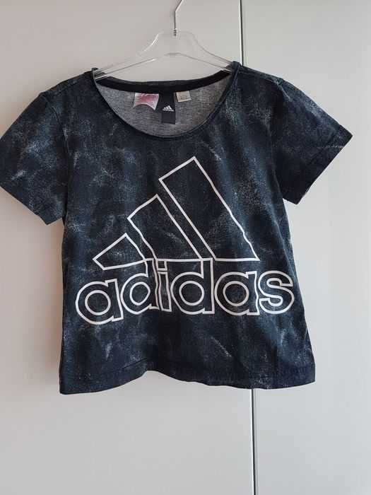 Nowość 2024:) krótka bluzeczka ombre Adidas roz XS