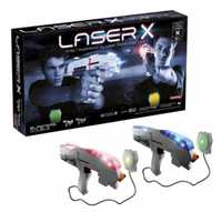 Laser-X pistolety na podczerwień zestaw dla dwóch osób