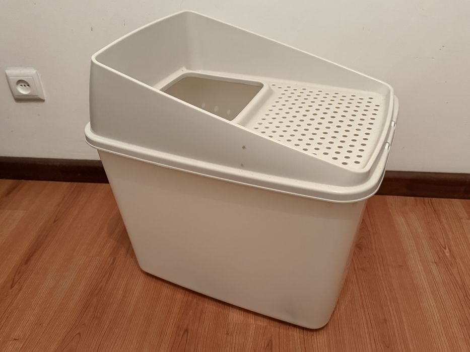 Caixa de areia para gato