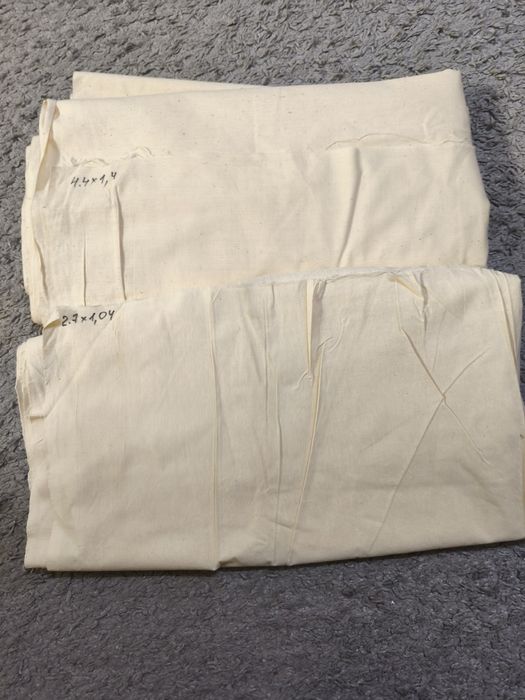 Отрезы портяночной ткани