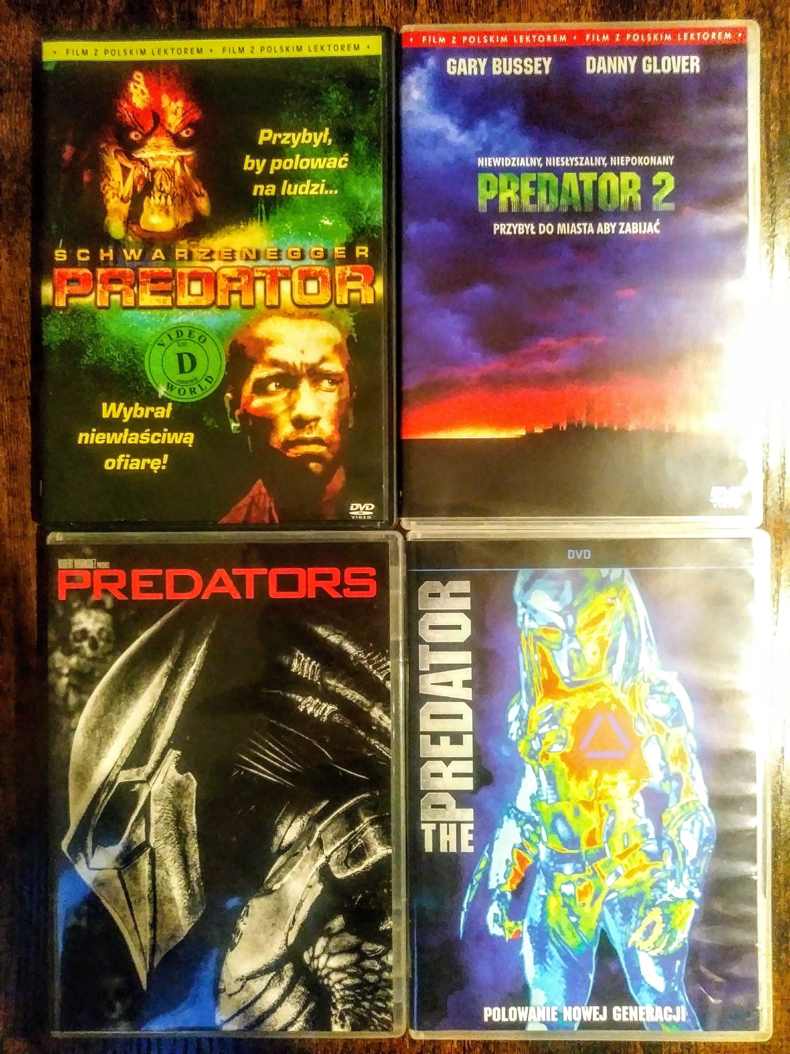 Predator na DVD - 4 części