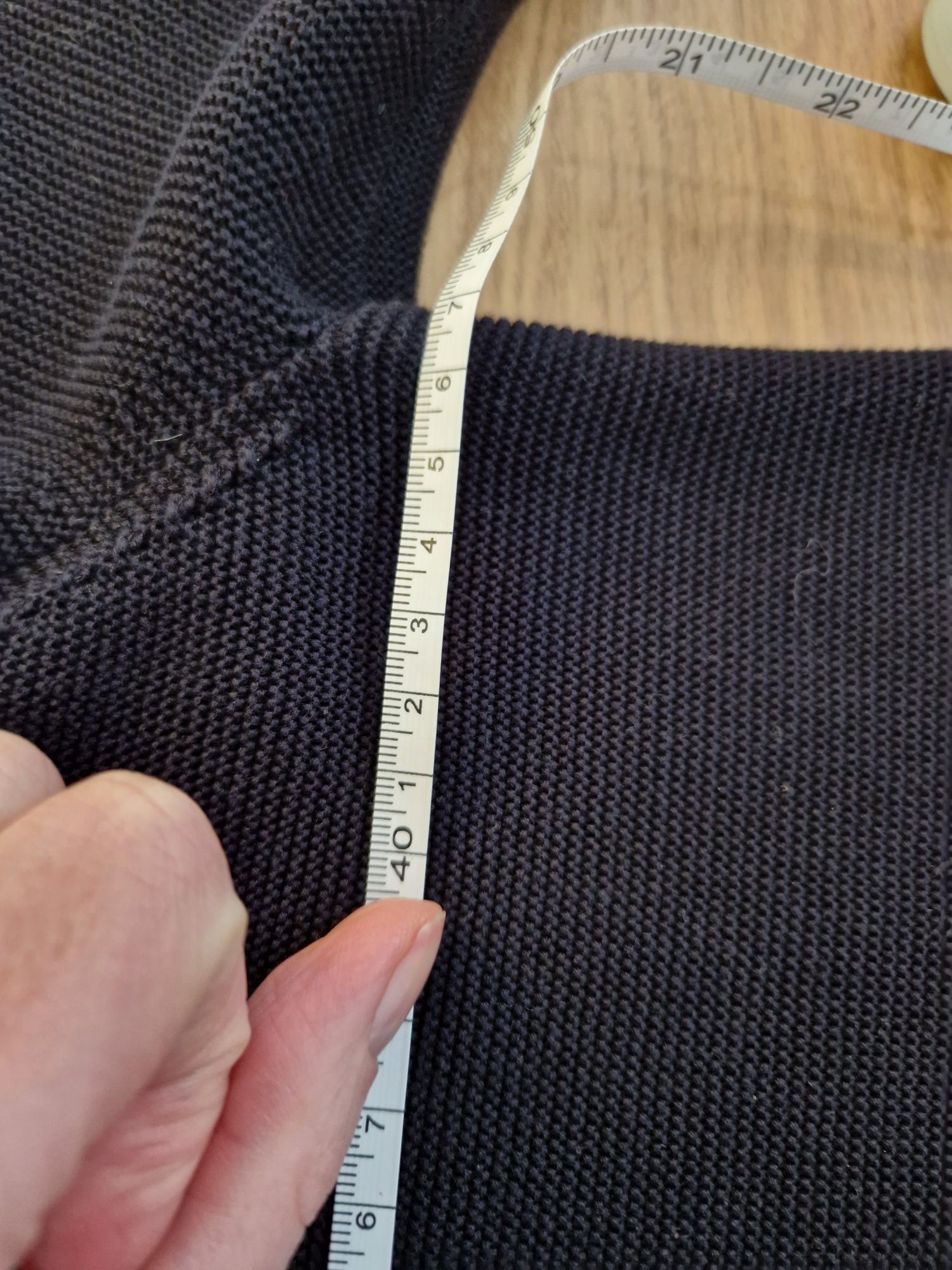 COS rozmiar S sweter damski bawełna rozpinany