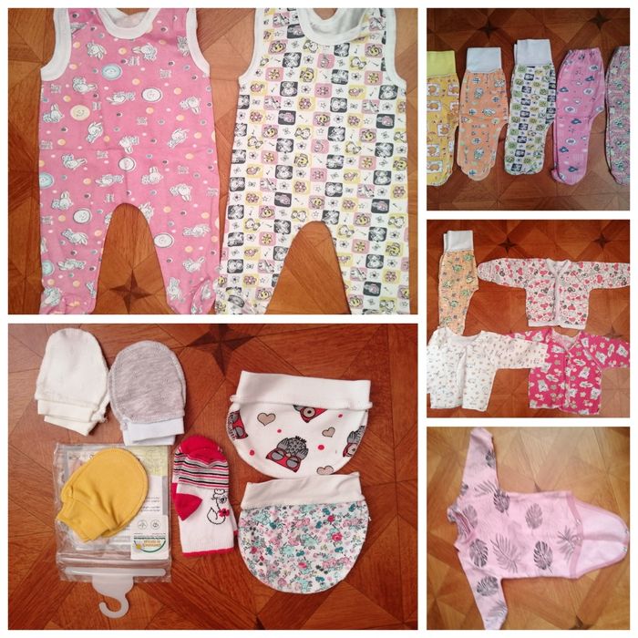 Новые вещи для новорожденного