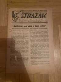 czasopismo  Gazeta STRAZAK 1953