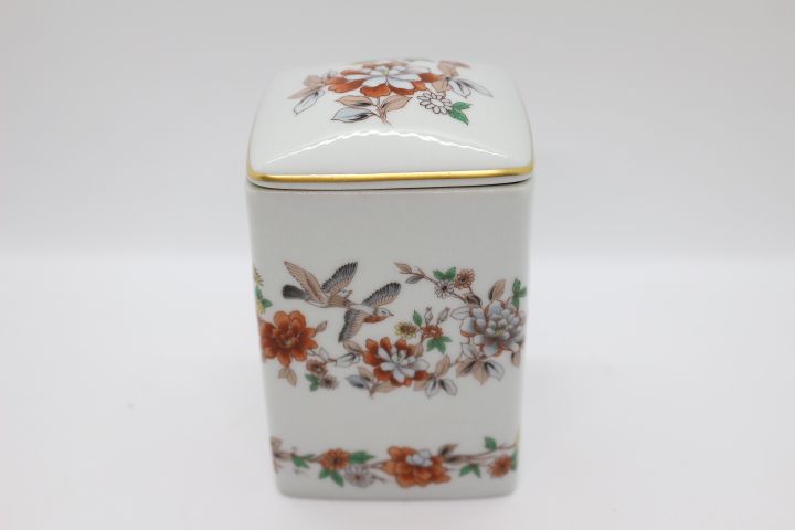 Caixa Oriental 11 cm Magnólia Vista Alegre 1992