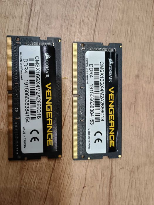 16 gb DDR4 2666 Corsair Vengeance